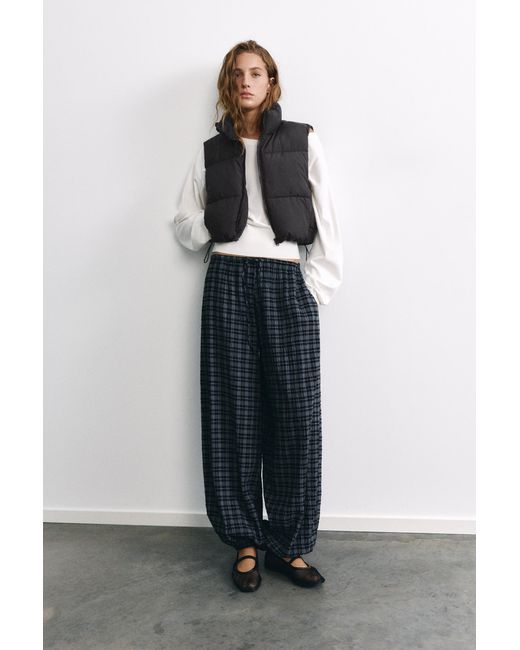 Pull&Bear Black Steppweste