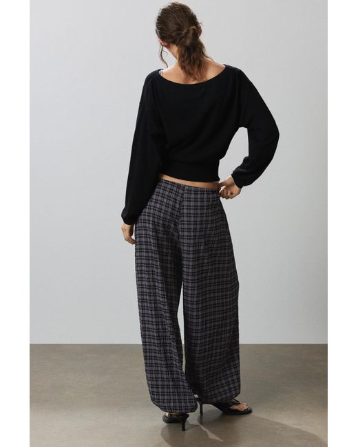 Pull&Bear Black Karopumphose