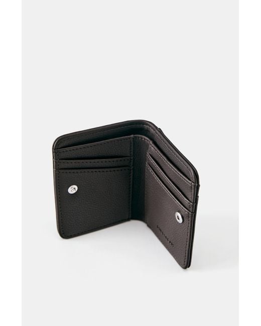 Portefeuille Texture Pull&Bear pour homme en coloris Black
