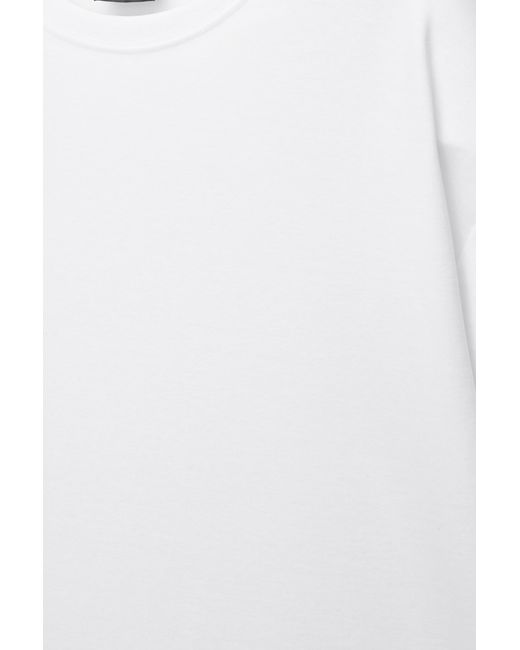 Pull&Bear Boxy T-Shirt in het White voor heren