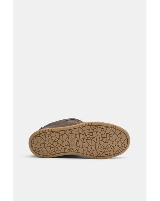 Pull&Bear Black Stwd Skate Trainers for men