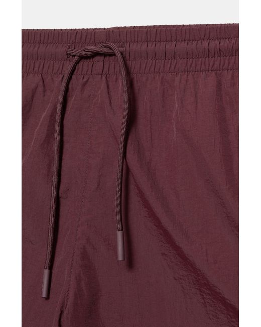 Pull&Bear Blue Contrast Panel Board Shorts for men
