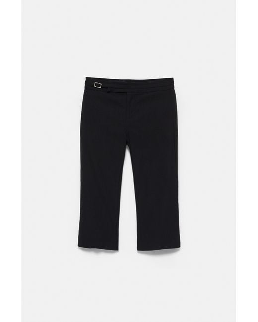 Pull&Bear Capribroek Met Riem in het Green
