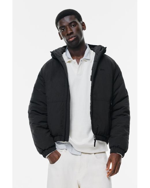 Imperméable Ripstop Stwd Pull&Bear pour homme en coloris Black