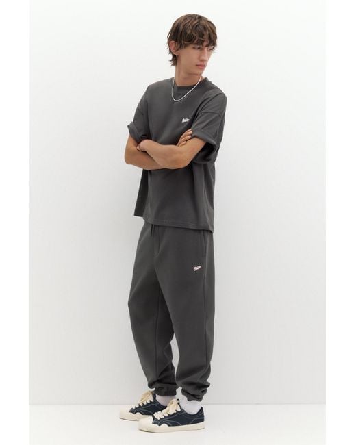 Pull&Bear Black Stwd Joggers for men