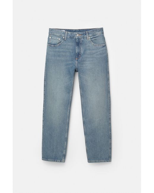 Pull&Bear Recht Model Jeans in het Blue voor heren