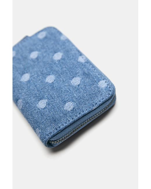 Portafogli A Pois di Pull&Bear in Blue