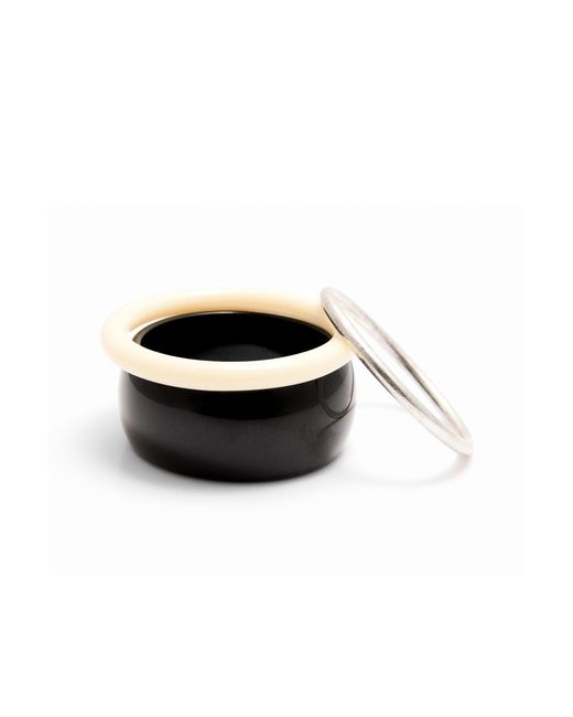Pull&Bear Black Pack Of 3 Resin Bracelets