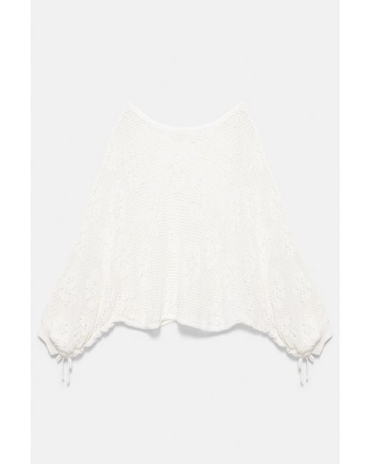 Pull&Bear Black Cutwork Jumper