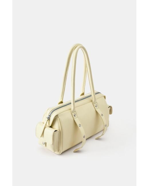 Borsa A Spalla Con Borchie di Pull&Bear in Blue