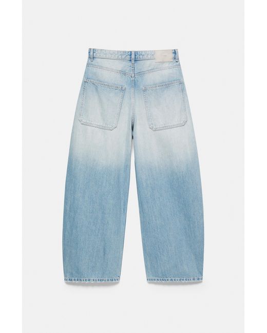 Jean Barrel Coutures Pull&Bear pour homme en coloris Blue