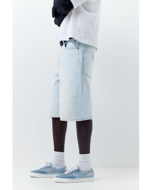 Bermuda di Pull&Bear in Blue da Uomo