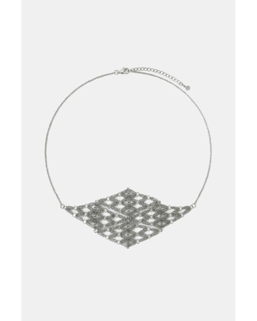 Collier Ras-De-Cou Brillant Pull&Bear en coloris Blue