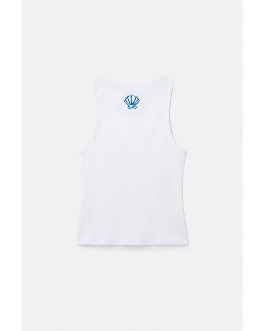 Pull&Bear Natural La Toja Tank Top