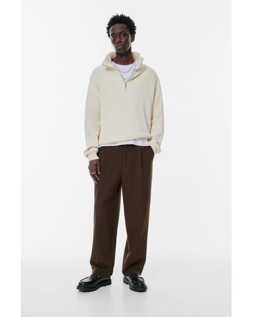 Pull&Bear Tailoring Broek in het White voor heren