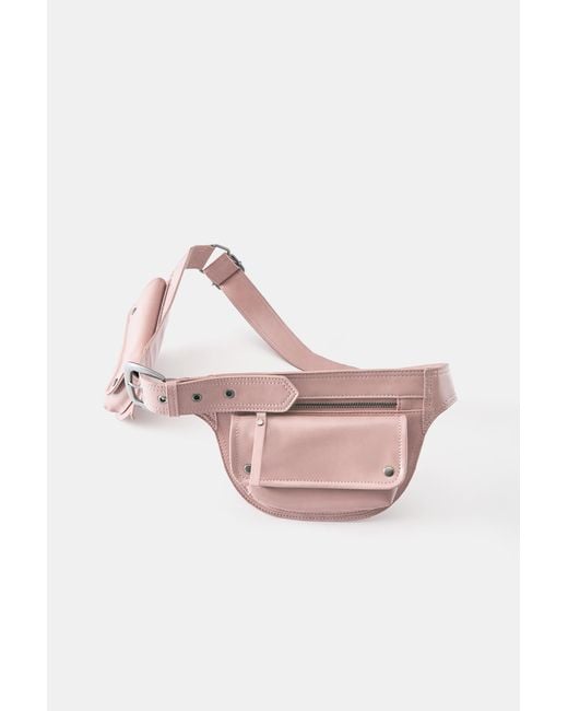 Pull&Bear Blue Belt Bag