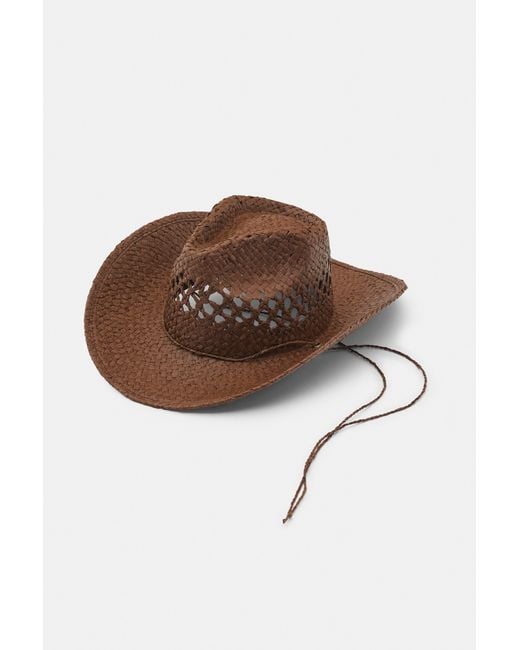 Cappello Cowboy di Pull&Bear in Brown