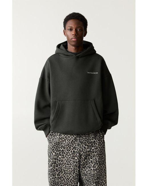 Pull&Bear Black Out Of Office Hoodie for men