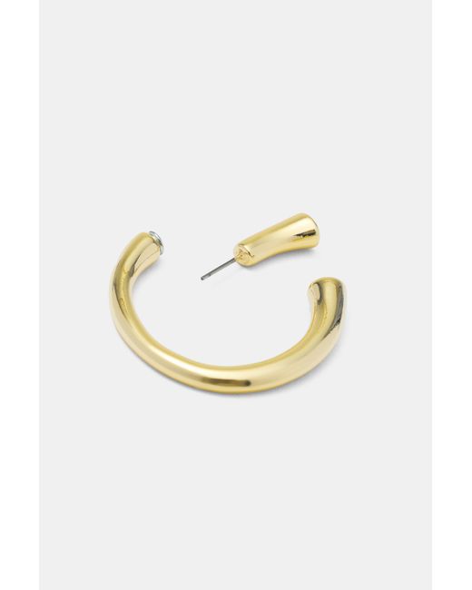 Pull&Bear Metallic Hoop Earrings