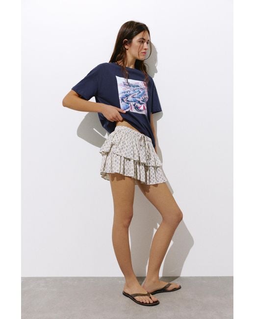 Pull&Bear Blue Slim Aarons T-Shirt