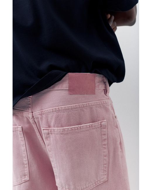 Pull&Bear Blue Baggy Jeans for men