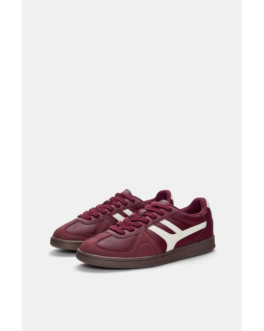Pull&Bear Purple Retro-Sneaker