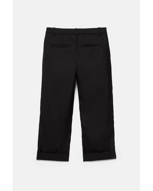 Pull&Bear Culotte Met Knopen in het Black