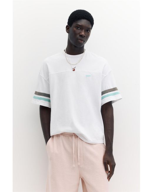 Pull&Bear Multicolor Stwd Striped T-Shirt for men