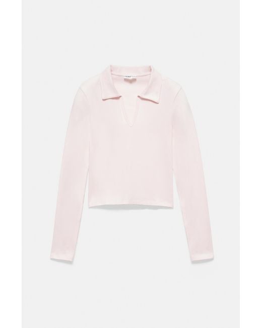 Polo Cropped di Pull&Bear in Multicolor