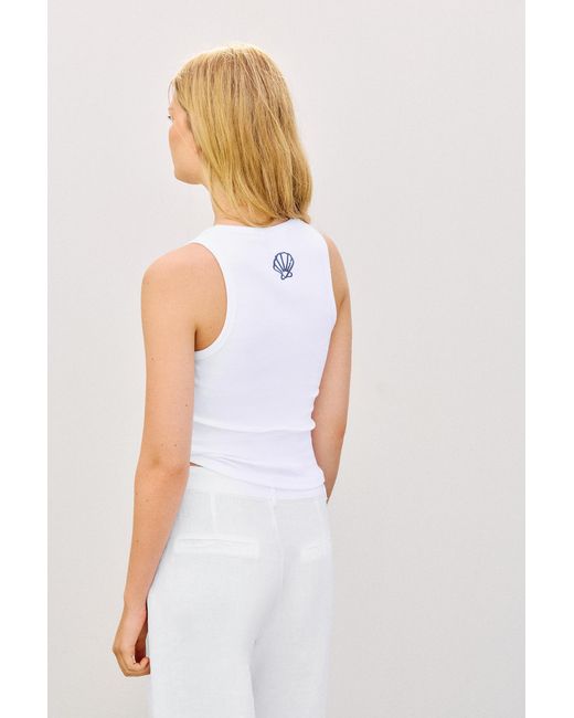 Pull&Bear Natural La Toja Tank Top