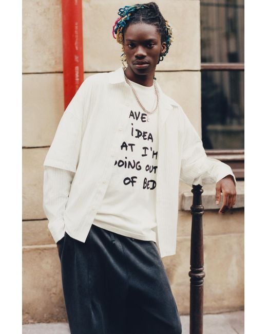 Pull&Bear Multicolor Thomas Lélu T-Shirt for men