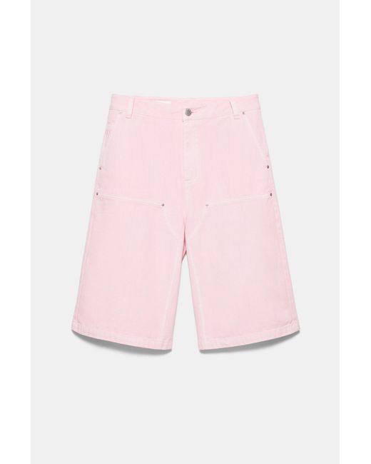 Jorts Roses Pull&Bear en coloris Gray