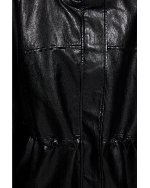 Pull&Bear Leereffect Jack Met Opstaande Kraag in het Black