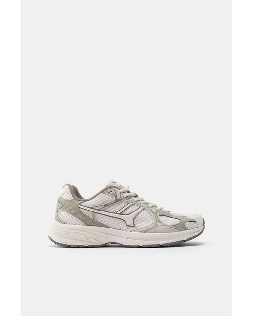 Pull&Bear Gray Multi-Piece Trainers for men