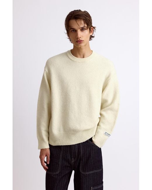 Pull&Bear Pullover Mit Rundausschnitt in Natural für Herren