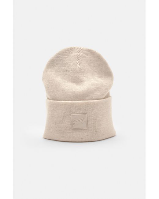 Pull&Bear Natural Beanie Hat for men