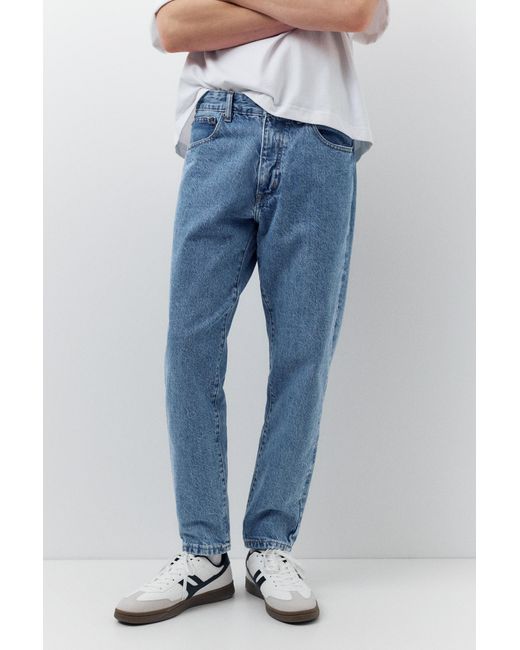 Pull&Bear Blue Standard Jeans for men