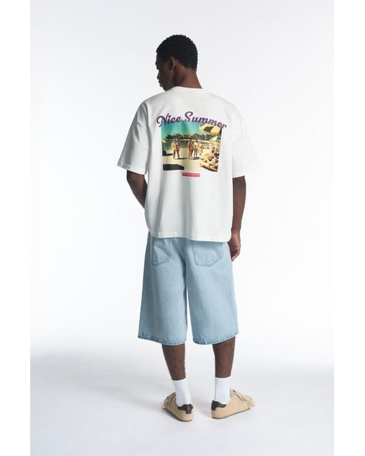 Pull&Bear Multicolor Stwd Nice Summer T-Shirt for men