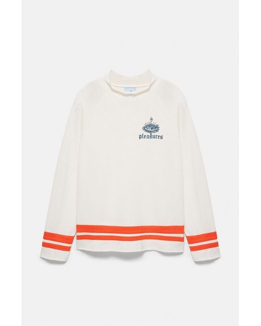 Pull&Bear White Pleasures X Stwd Jumper for men