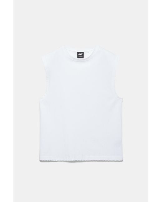 Pull&Bear Tanktop in het White voor heren