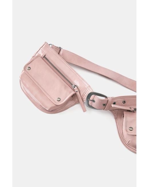Pull&Bear Blue Belt Bag
