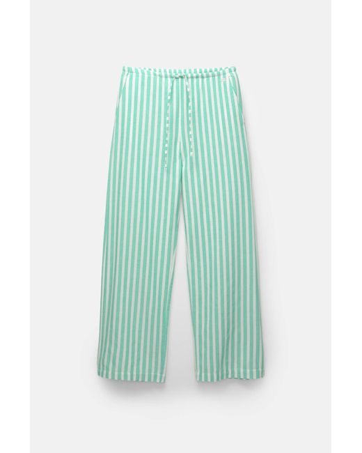 Pull&Bear Blue Rustikale Joggerhose Mit Streifen
