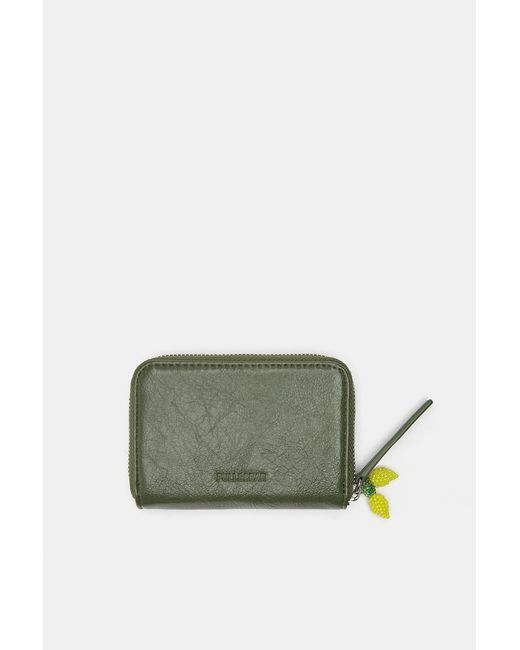 Portafogli Con Decorazione di Pull&Bear in Green