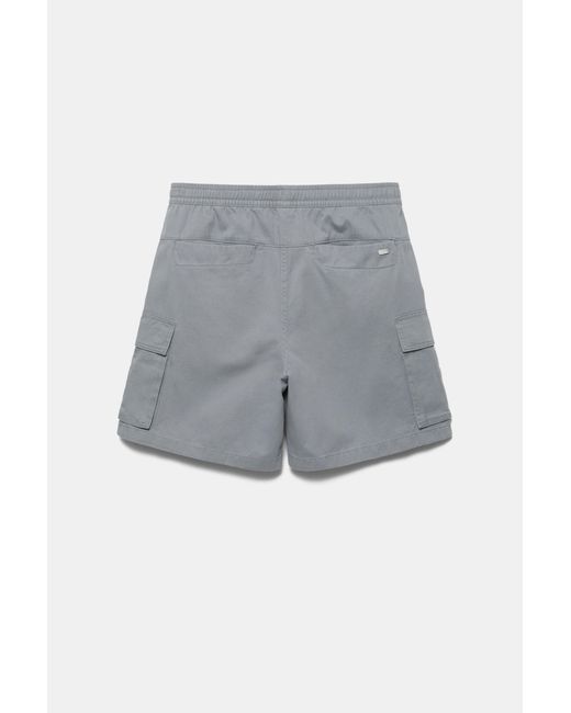 Pull&Bear Cargobermuda in het Gray voor heren
