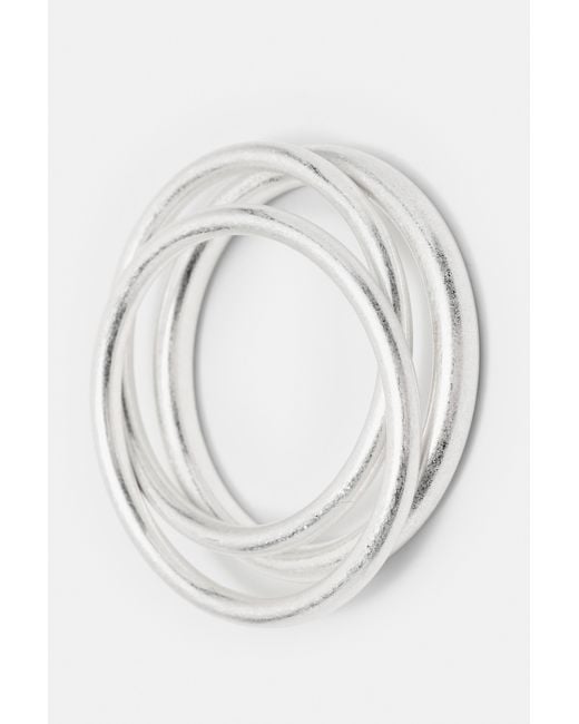 Set 3 Bracciali Rigidi di Pull&Bear in White