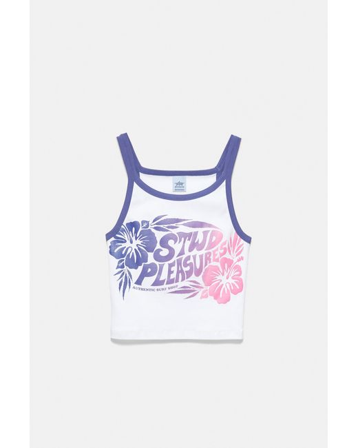 Pull&Bear Gray Pleasures X Stwd Tank Top