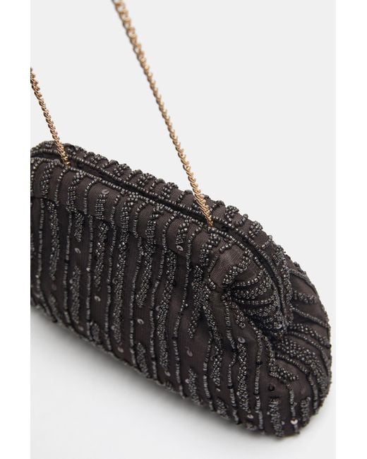 Borsa Con Perline di Pull&Bear in Brown
