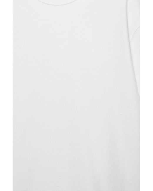 Pull&Bear Gray Premium Short Sleeve T-Shirt for men