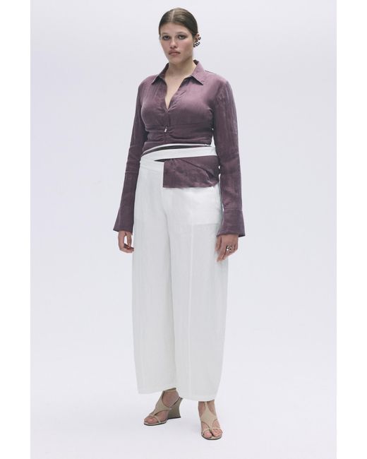 Pull&Bear Multicolor Karoline Vitto Balloon Trousers
