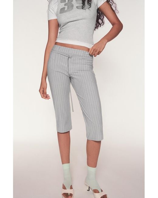 Pantalon Capri À Pull&Bear en coloris Multicolor